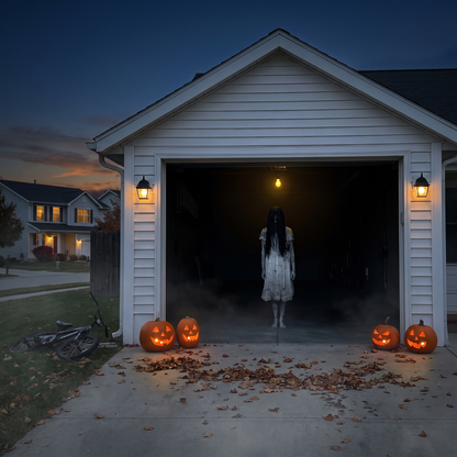 Halloween Garage Door Cover