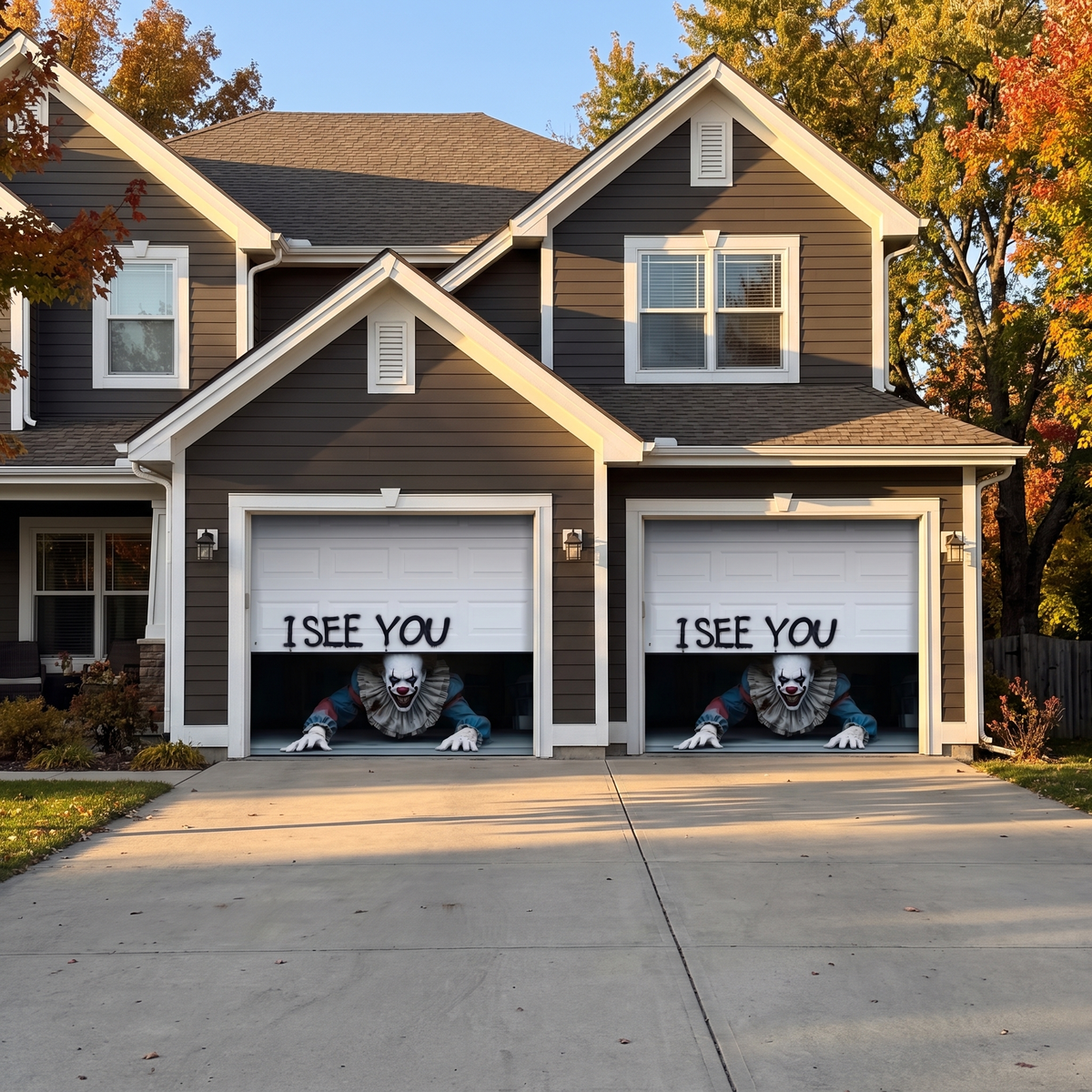 Halloween Garage Door Cover
