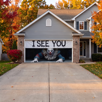 Halloween Garage Door Cover