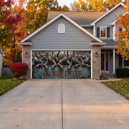 Halloween Garage Door Cover