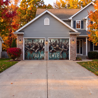 Halloween Garage Door Cover