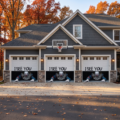 Halloween Garage Door Cover