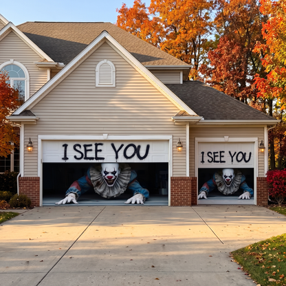 Halloween Garage Door Cover