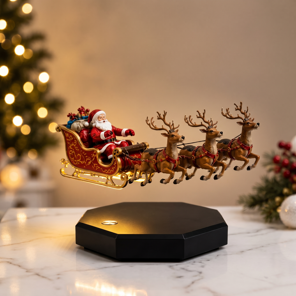 SantaGlow™ — Santa’s Flying Sleigh