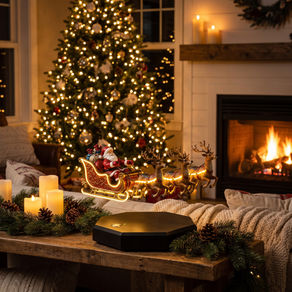 SantaGlow™ — Santa’s Flying Sleigh